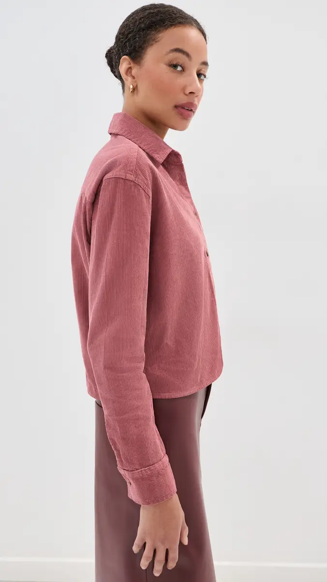 LE BOP Collins Corduroy Button Down | Thumbnail 4 LE BOP Collins Corduroy Button Down | Thumbnail 4