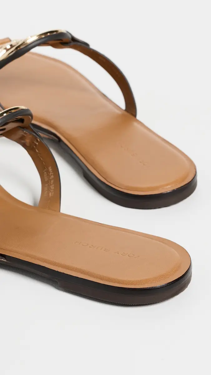 Tory Burch Metal Miller Sandals | Thumbnail 4 Tory Burch Metal Miller Sandals | Thumbnail 4