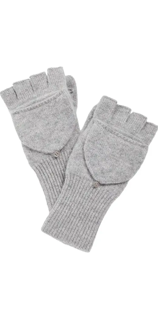 Cashmere Pop Top Gloves