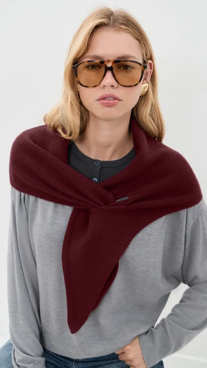 Veronica Beard Drezel Knit Scarf | Thumbnail 3 Veronica Beard Drezel Knit Scarf | Thumbnail 3
