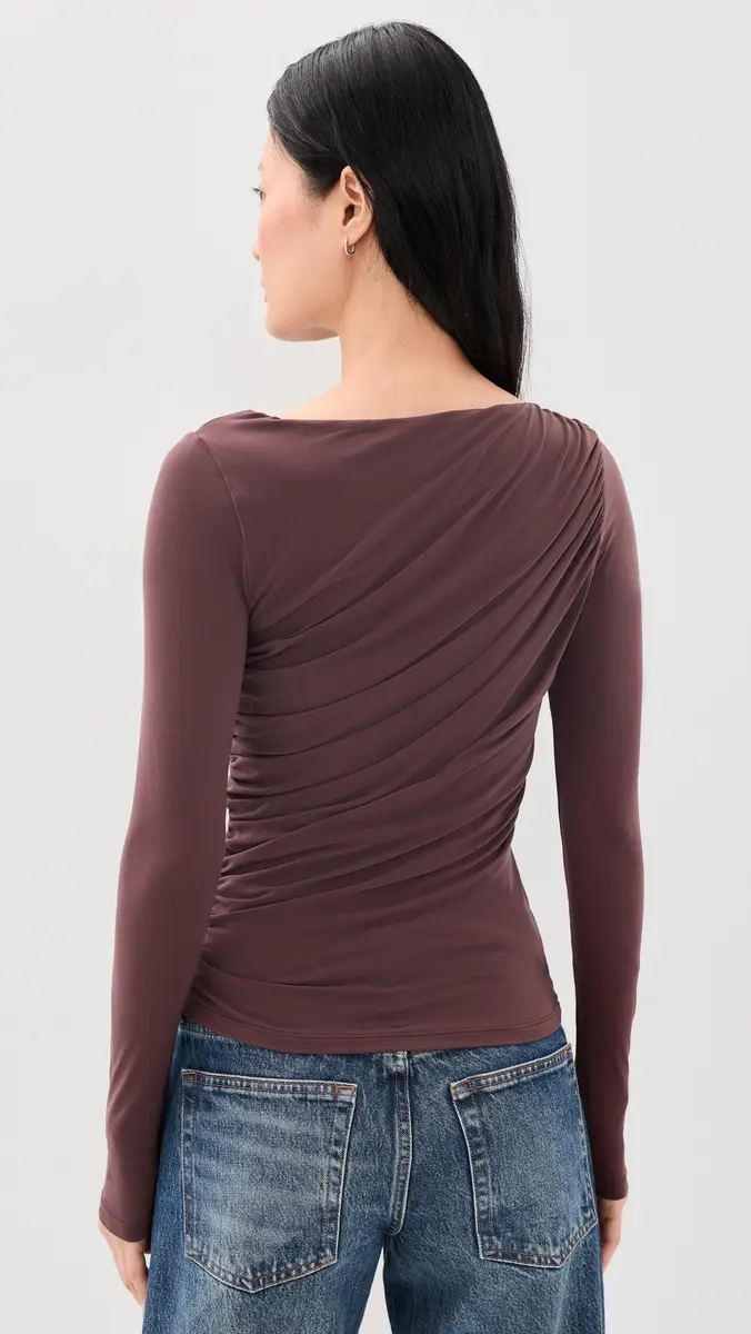 Frame The Draped Top | Thumbnail 3