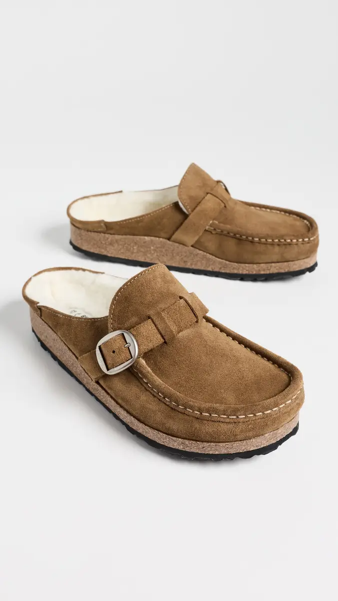 Birkenstock Buckley Shearling Clogs | Thumbnail 5