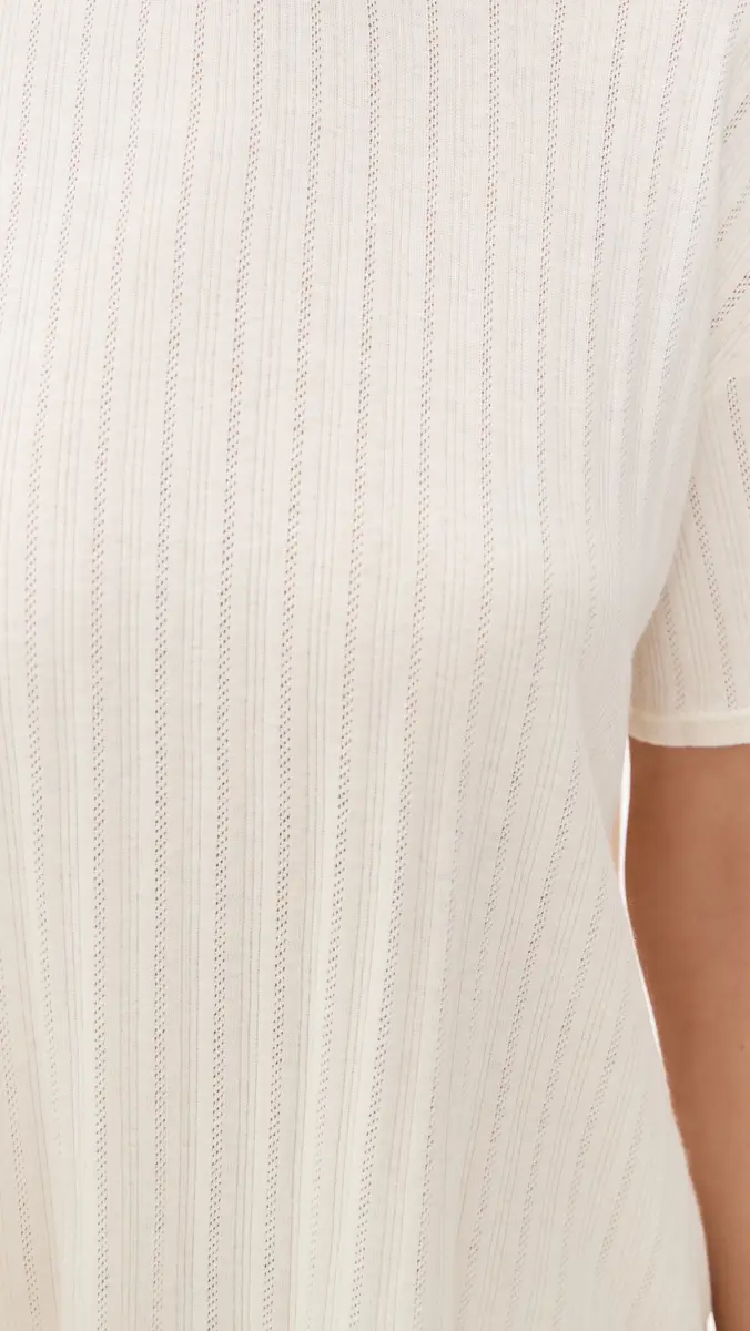 Eberjey Pointelle Short Sleeve Tee | Thumbnail 6 Eberjey Pointelle Short Sleeve Tee | Thumbnail 6