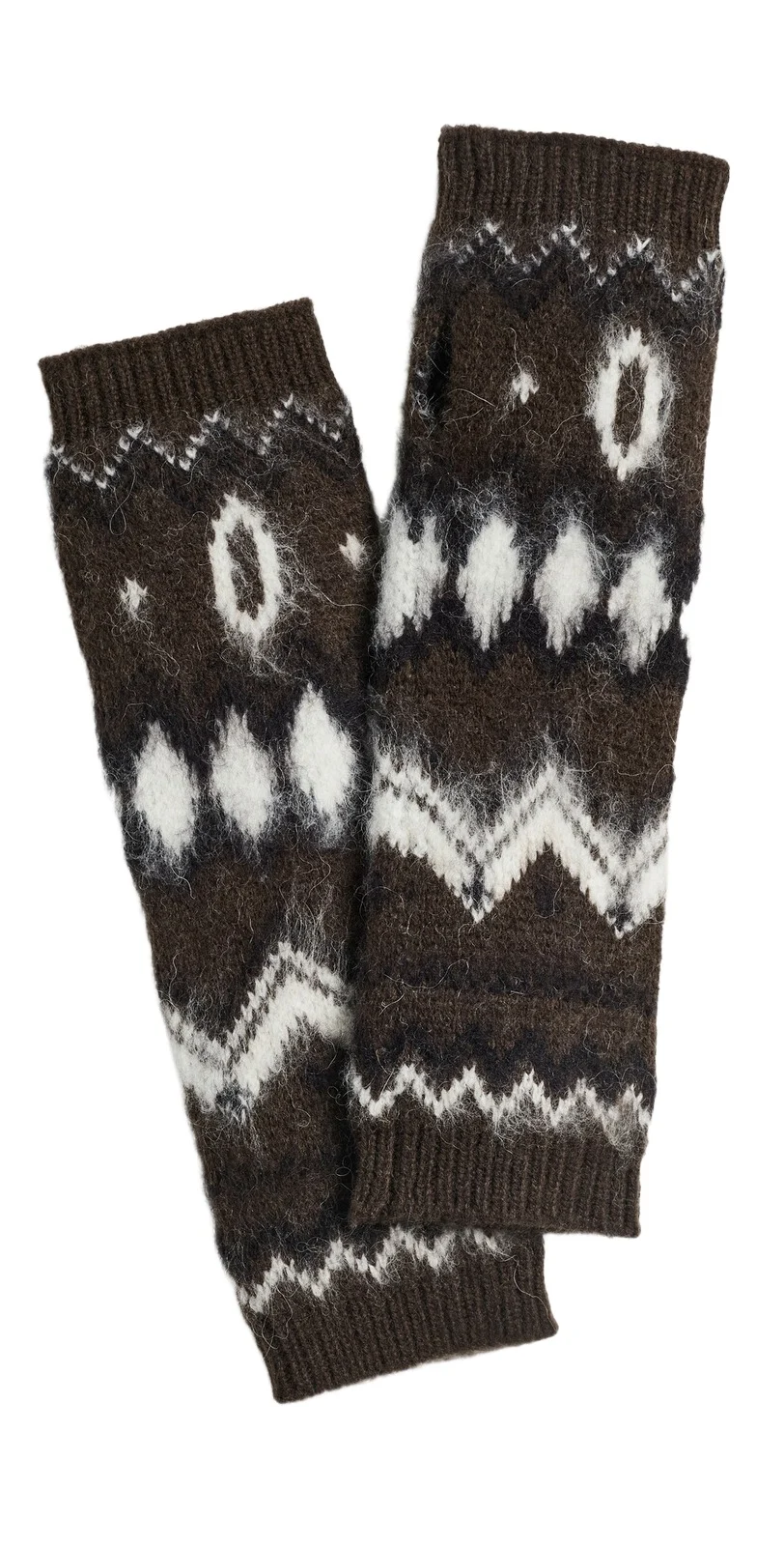 The Fair Isle Armwarmers The Fair Isle Armwarmers