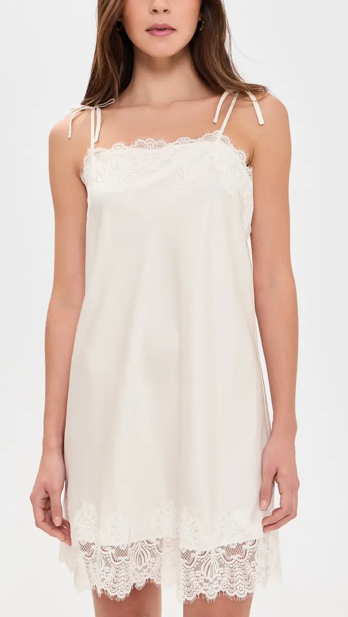 Flora Nikrooz Solid Stretch Charm Chemise | Thumbnail 2 Flora Nikrooz Solid Stretch Charm Chemise | Thumbnail 2