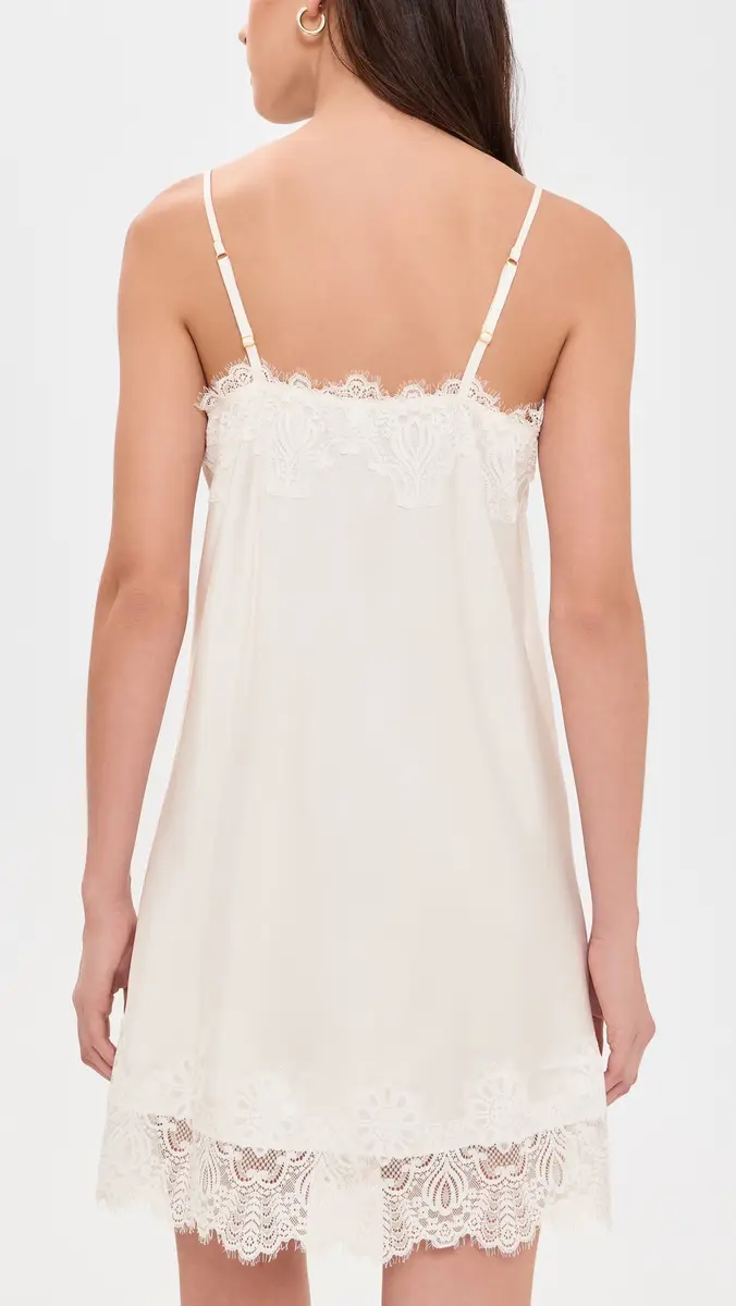 Flora Nikrooz Solid Stretch Charm Chemise | Thumbnail 3 Flora Nikrooz Solid Stretch Charm Chemise | Thumbnail 3