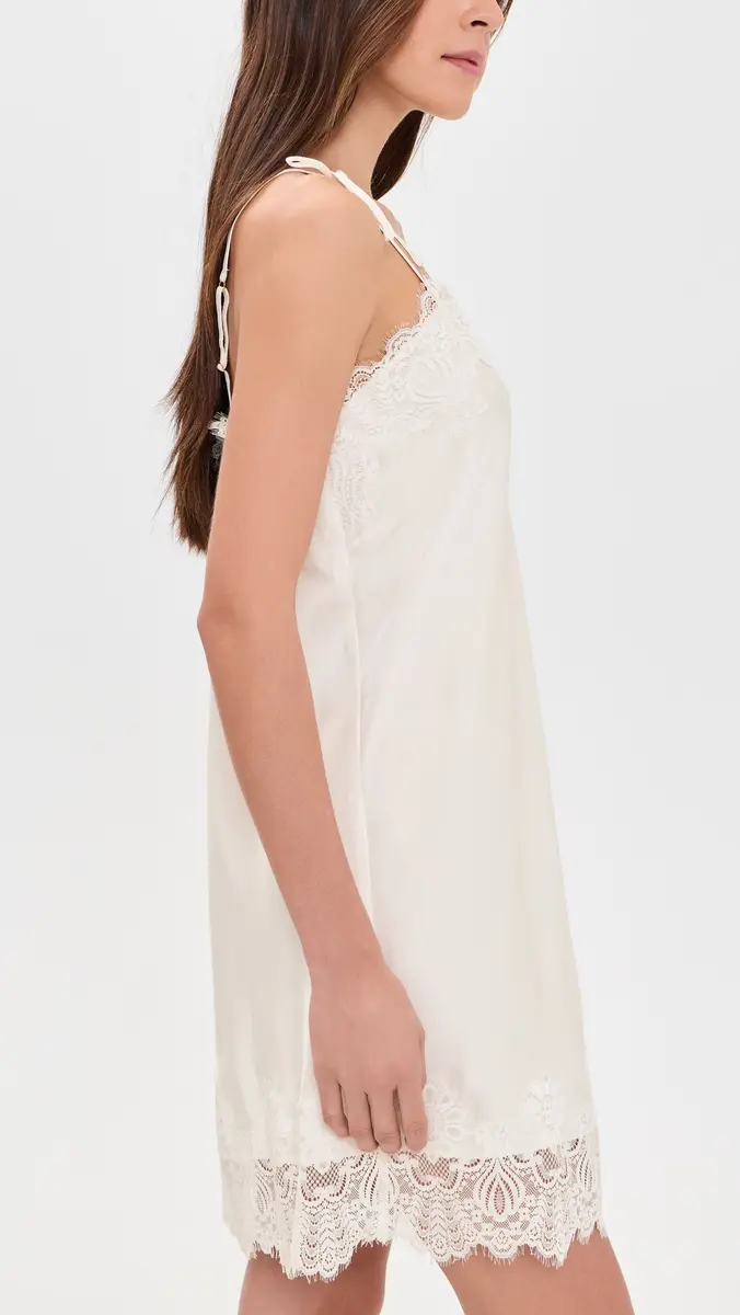 Flora Nikrooz Solid Stretch Charm Chemise | Thumbnail 4 Flora Nikrooz Solid Stretch Charm Chemise | Thumbnail 4