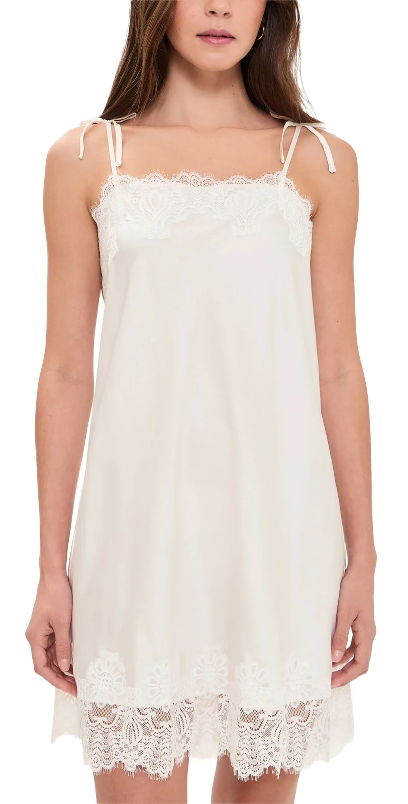 Flora Nikrooz Solid Stretch Charm Chemise
