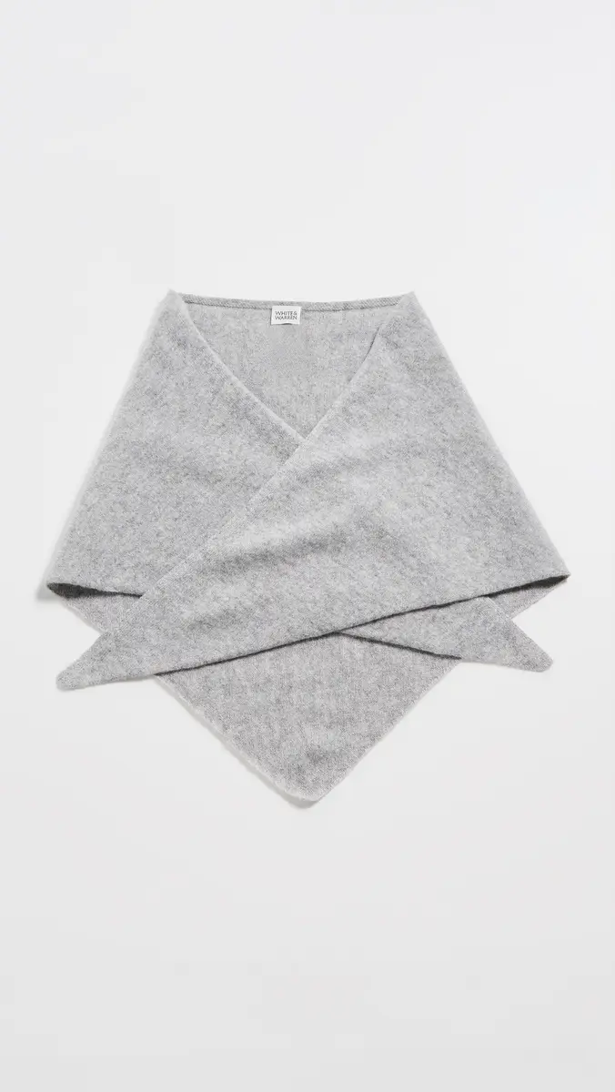 White + Warren Cashmere Triangle Scarf | Thumbnail 2 White + Warren Cashmere Triangle Scarf | Thumbnail 2