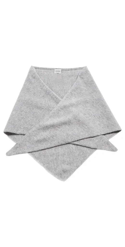 White + Warren Cashmere Triangle Scarf