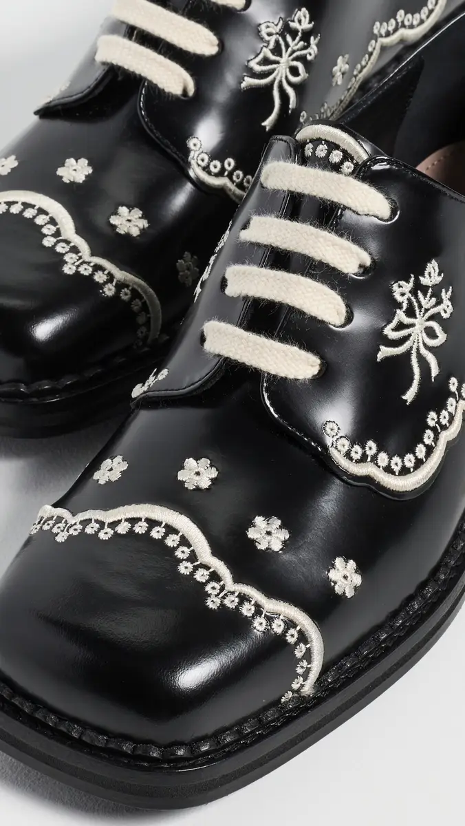 Simone Rocha Floral Lace Brogues | Thumbnail 6 Simone Rocha Floral Lace Brogues | Thumbnail 6
