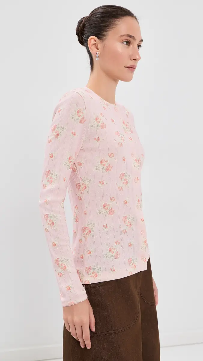 Simone Rocha Pointelle Daisy Cardigan | Thumbnail 4 Simone Rocha Pointelle Daisy Cardigan | Thumbnail 4