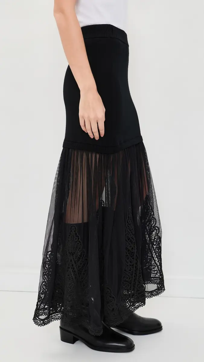 Sea Vali Embroidered Maxi Skirt | Thumbnail 5 Sea Vali Embroidered Maxi Skirt | Thumbnail 5