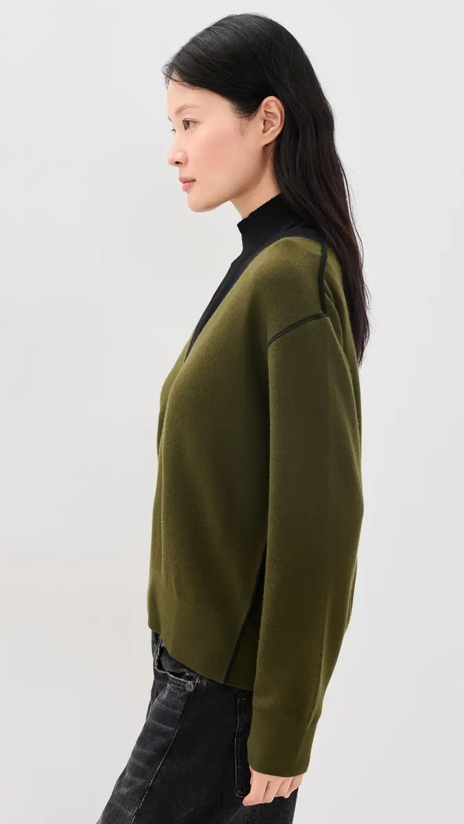 Essentiel Antwerp Koli Bicolor Knit Pullover | Thumbnail 4 Essentiel Antwerp Koli Bicolor Knit Pullover | Thumbnail 4