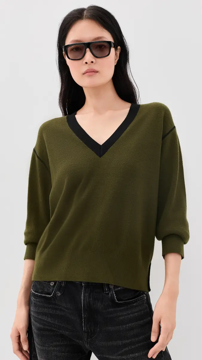Essentiel Antwerp Koli Bicolor Knit Pullover | Thumbnail 6 Essentiel Antwerp Koli Bicolor Knit Pullover | Thumbnail 6
