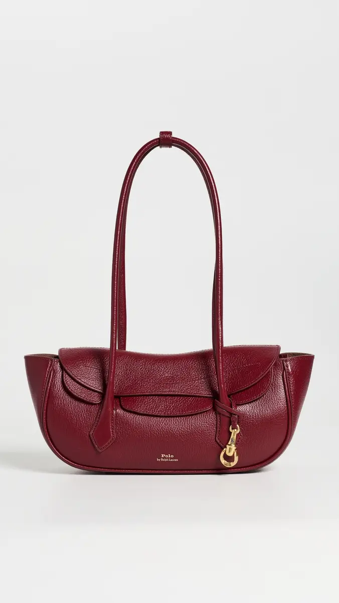Polo Ralph Lauren Shiny Tumbled Blaze Shoulder Bag | Thumbnail 2