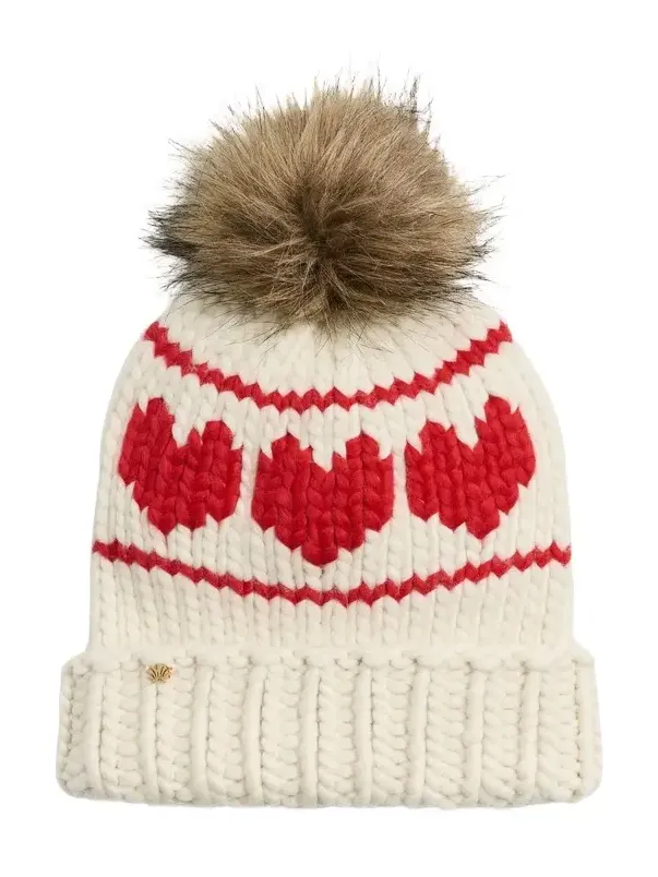 Triple Hearts Beanie