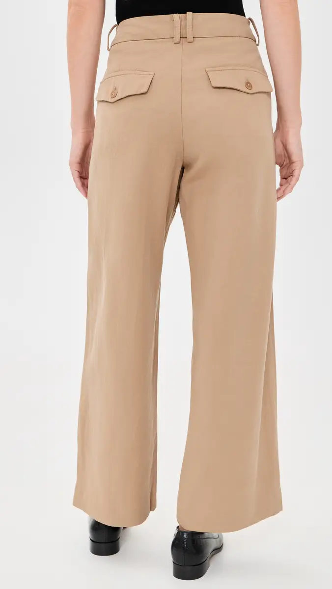 Madewell Everyday Petite Twill Trousers | Thumbnail 3 Madewell Everyday Petite Twill Trousers | Thumbnail 3
