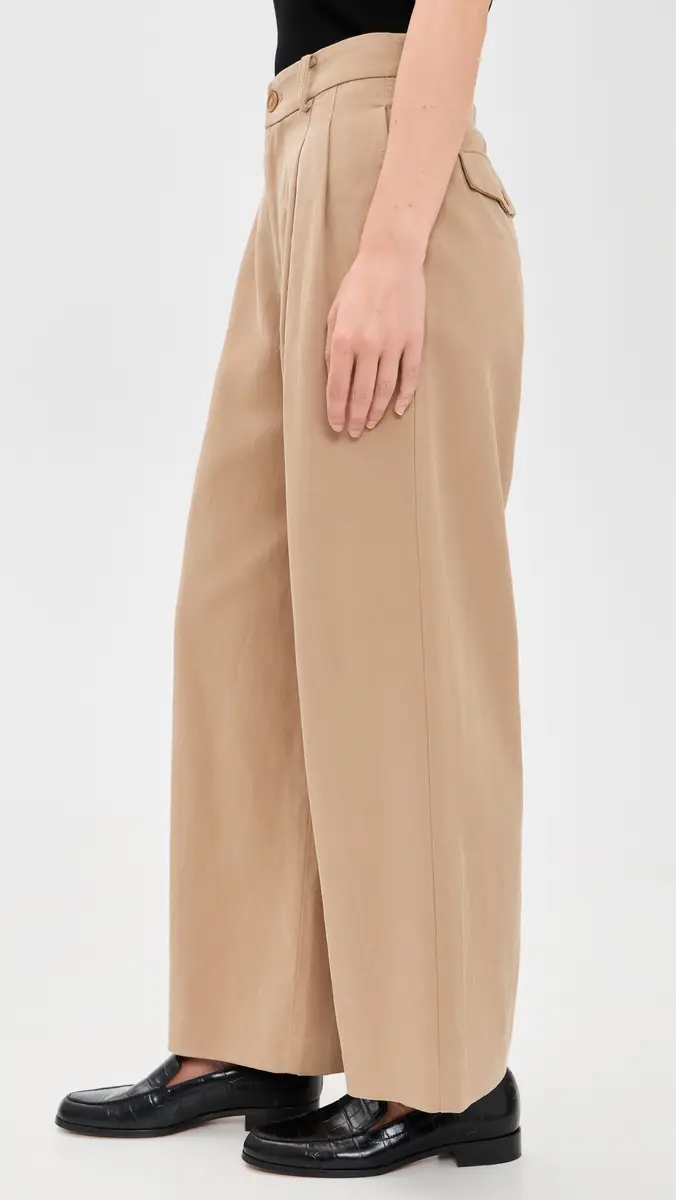 Madewell Everyday Petite Twill Trousers | Thumbnail 4 Madewell Everyday Petite Twill Trousers | Thumbnail 4