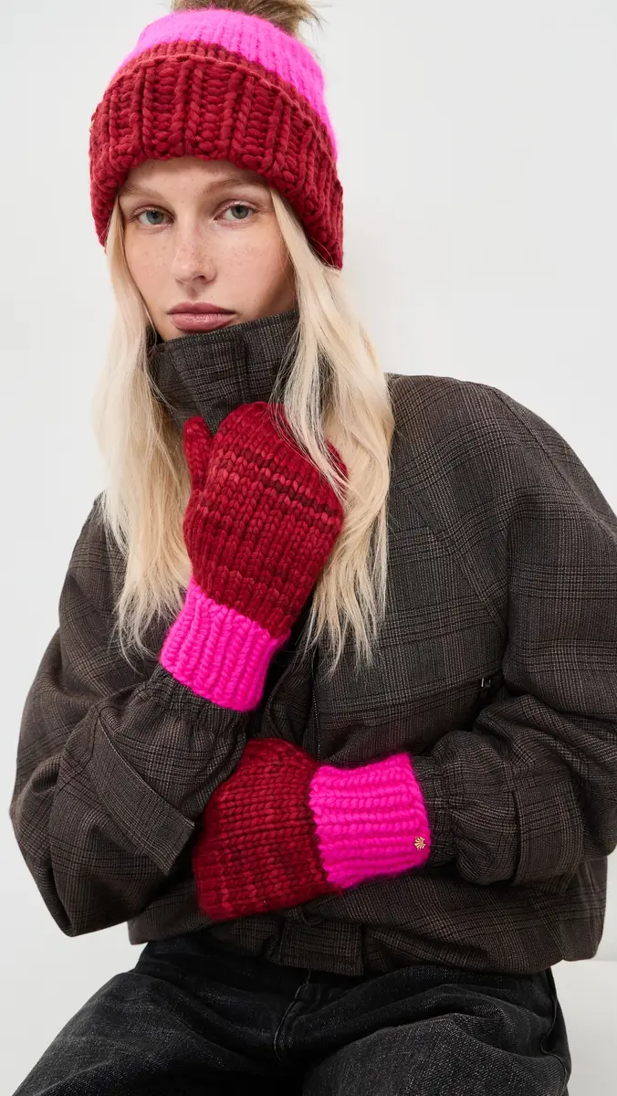 Lele Sadoughi Motley Mittens | Thumbnail 3 Lele Sadoughi Motley Mittens | Thumbnail 3