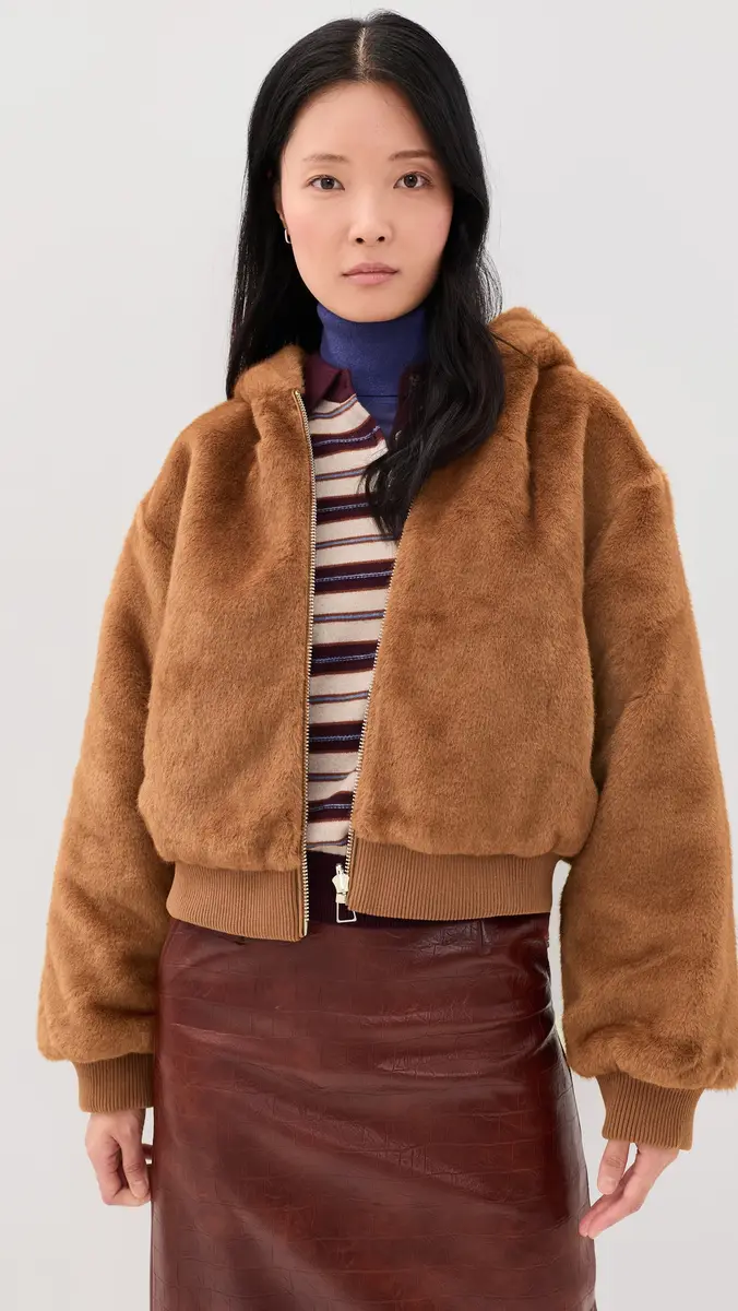 Essentiel Antwerp Kico Faux Fur Jacket | Thumbnail 2 Essentiel Antwerp Kico Faux Fur Jacket | Thumbnail 2