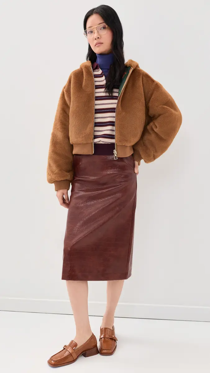 Essentiel Antwerp Kico Faux Fur Jacket | Thumbnail 5 Essentiel Antwerp Kico Faux Fur Jacket | Thumbnail 5