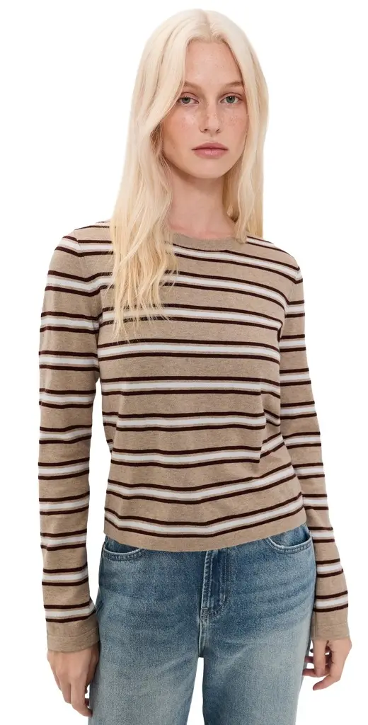 RAILS Davie Knit Long Sleeve Tee