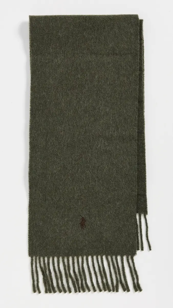 Polo Ralph Lauren Reversible Windowpane Scarf | Thumbnail 2 Polo Ralph Lauren Reversible Windowpane Scarf | Thumbnail 2