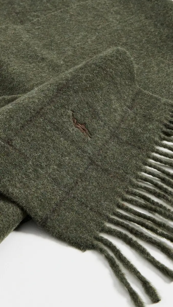 Polo Ralph Lauren Reversible Windowpane Scarf | Thumbnail 4 Polo Ralph Lauren Reversible Windowpane Scarf | Thumbnail 4