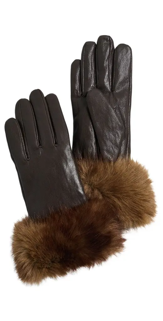 Apparis Betty Mink Gloves
