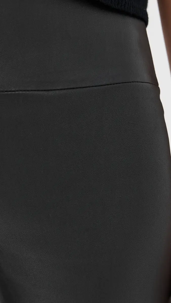 Sprwmn Leather Crop Flare Leggings | Thumbnail 6 Sprwmn Leather Crop Flare Leggings | Thumbnail 6