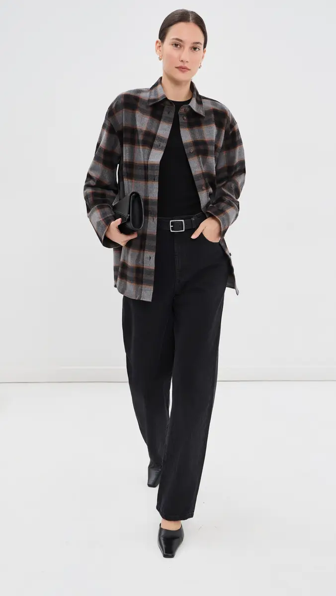 RÓHE Flannel Check Overshirt | Thumbnail 5 RÓHE Flannel Check Overshirt | Thumbnail 5