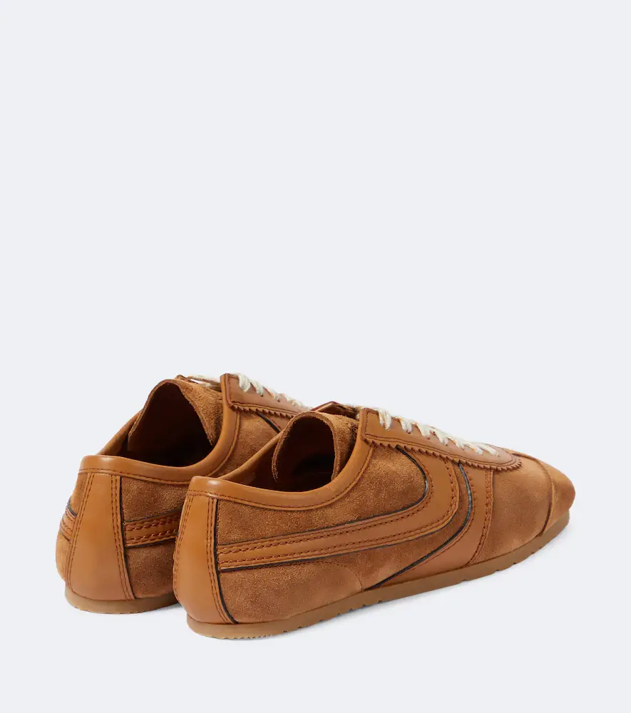 Dries Van Noten Leather and suede sneakers | Thumbnail 2 Dries Van Noten Leather and suede sneakers | Thumbnail 2