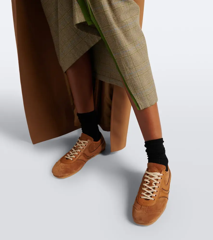 Dries Van Noten Leather and suede sneakers | Thumbnail 5 Dries Van Noten Leather and suede sneakers | Thumbnail 5