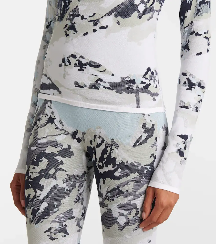 Perfect Moment Jacquard half-zip ski top | Thumbnail 2 Perfect Moment Jacquard half-zip ski top | Thumbnail 2