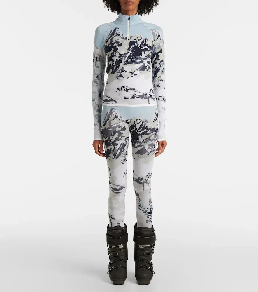 Perfect Moment Jacquard half-zip ski top | Thumbnail 3 Perfect Moment Jacquard half-zip ski top | Thumbnail 3