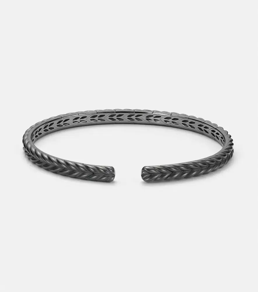 David Yurman Chevron titanium cuff bracelet | Thumbnail 2