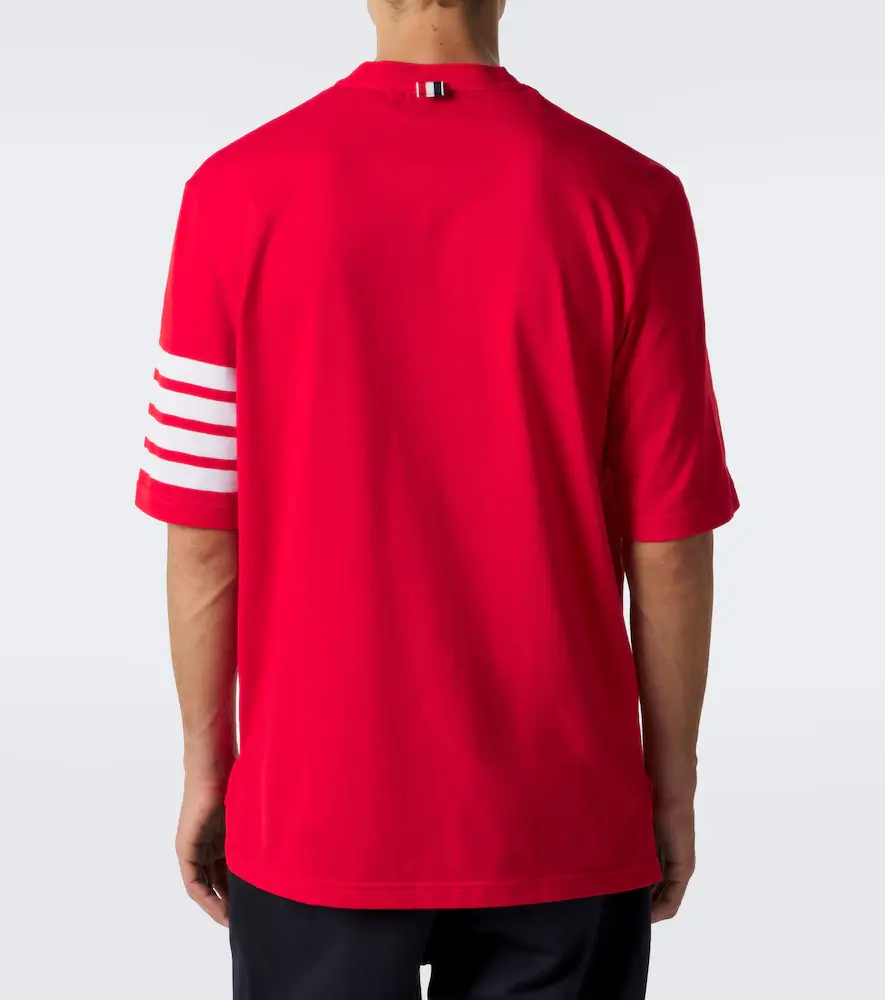 Thom Browne 4-Bar cotton jersey T-shirt | Thumbnail 2 Thom Browne 4-Bar cotton jersey T-shirt | Thumbnail 2