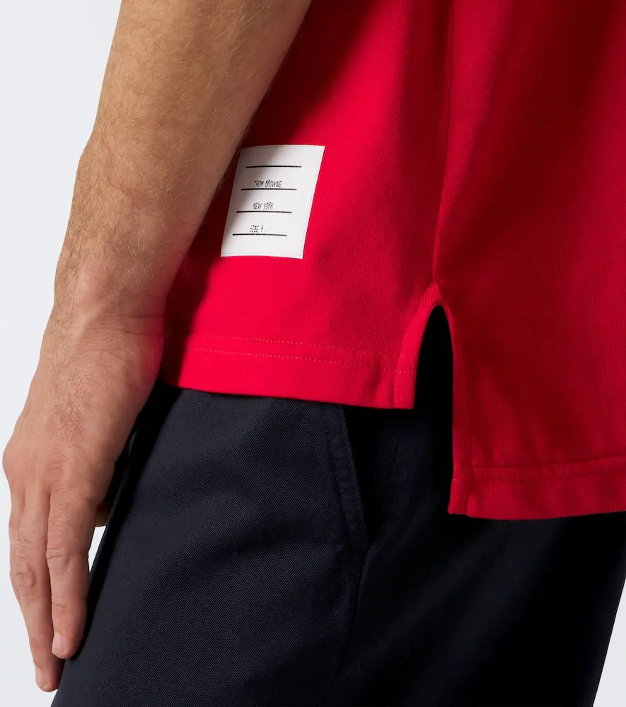 Thom Browne 4-Bar cotton jersey T-shirt | Thumbnail 6 Thom Browne 4-Bar cotton jersey T-shirt | Thumbnail 6
