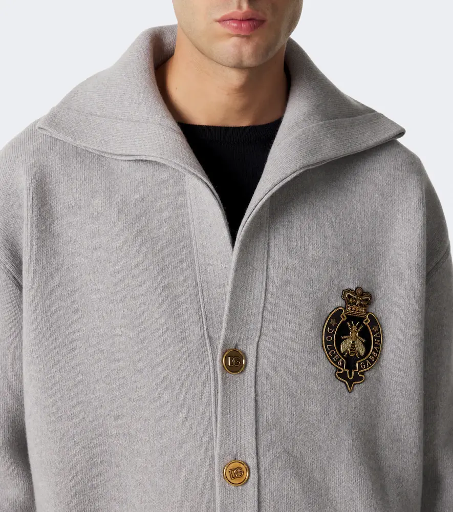 Dolce & Gabbana Logo virgin wool cardigan | Thumbnail 2 Dolce & Gabbana Logo virgin wool cardigan | Thumbnail 2