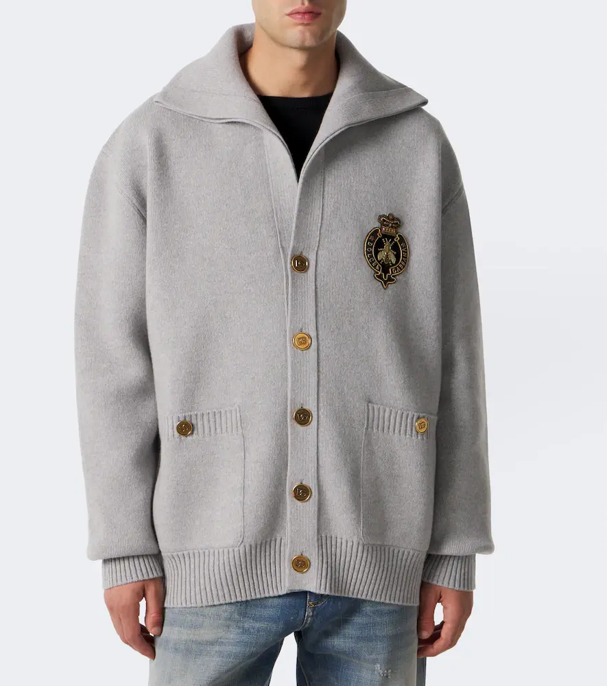 Dolce & Gabbana Logo virgin wool cardigan | Thumbnail 3 Dolce & Gabbana Logo virgin wool cardigan | Thumbnail 3