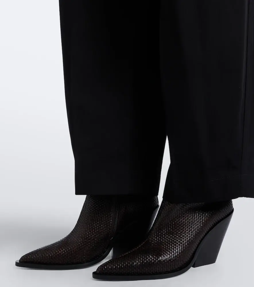 Souliers Martinez Colorado woven leather ankle boots | Thumbnail 6 Souliers Martinez Colorado woven leather ankle boots | Thumbnail 6