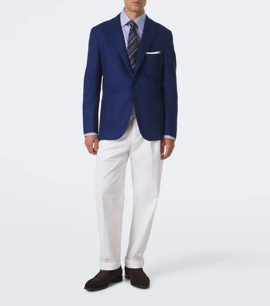Kiton Wool and cashmere blazer | Thumbnail 5
