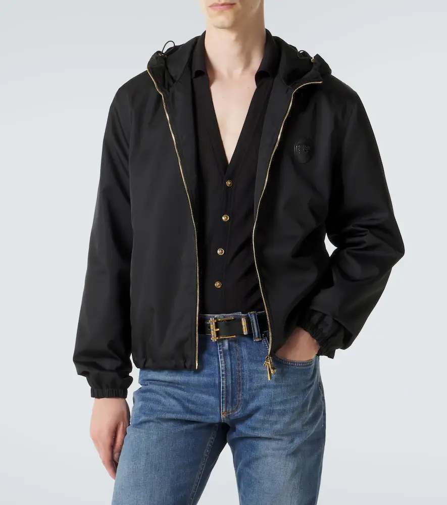 Versace Twill blouson jacket | Thumbnail 2
