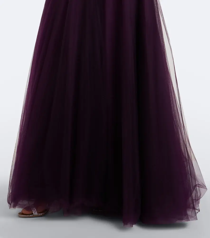 Costarellos Vianna embellished tulle gown | Thumbnail 6 Costarellos Vianna embellished tulle gown | Thumbnail 6