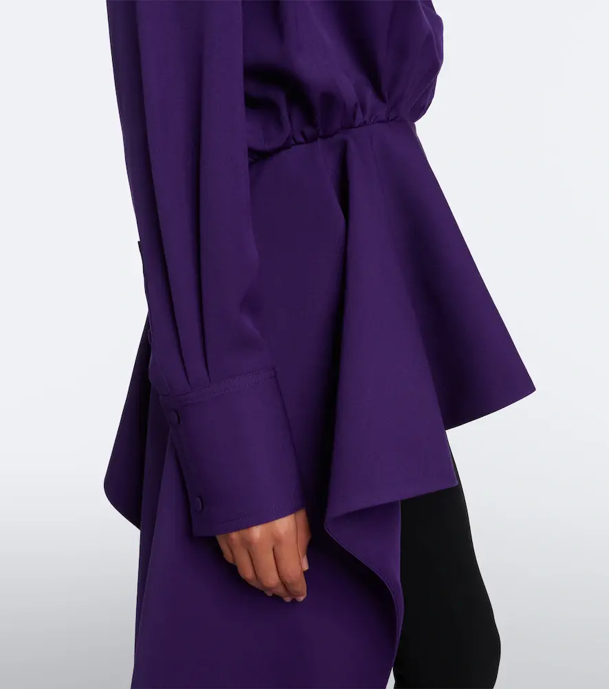 Mugler Peplum wool blouse | Thumbnail 2 Mugler Peplum wool blouse | Thumbnail 2