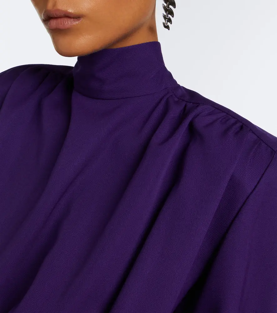 Mugler Peplum wool blouse | Thumbnail 5 Mugler Peplum wool blouse | Thumbnail 5