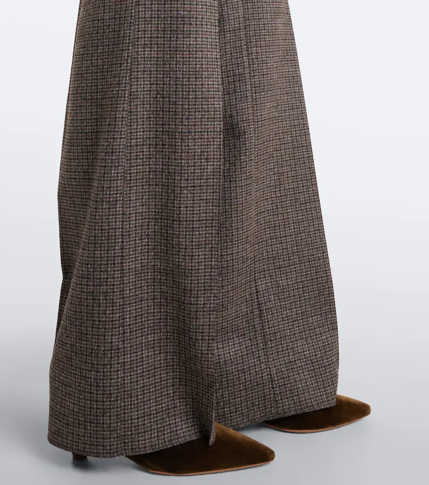 Etro Checked wool straight pants | Thumbnail 3 Etro Checked wool straight pants | Thumbnail 3