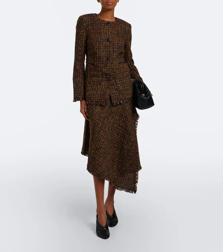 Proenza Schouler White Label Aurelia bouclé jacket | Thumbnail 3