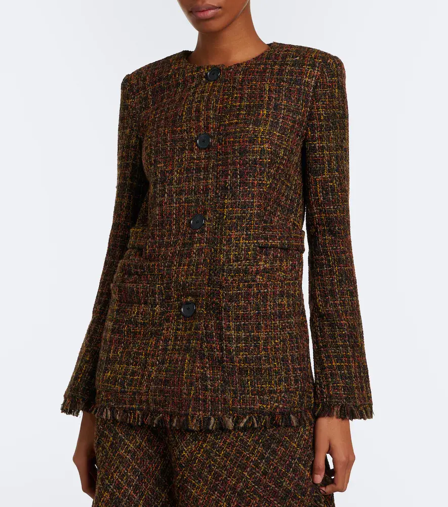 Proenza Schouler White Label Aurelia bouclé jacket | Thumbnail 5